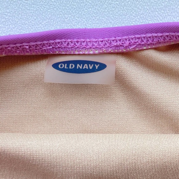 ON Old Navy Make It Fun One-Piece Swimsuit Purple - Picture 5 of 7